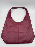 Borsa Tote LOTO - in Vera Pelle Martellata Made in Italy