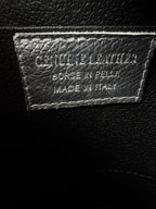 Borsa a Secchiello PRIMULA - in Vera Pelle Martellata Made in Italy