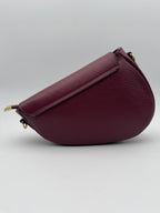 Borsa a Tracolla CAMELIA - In Vera Pelle Martellata Made in Italy