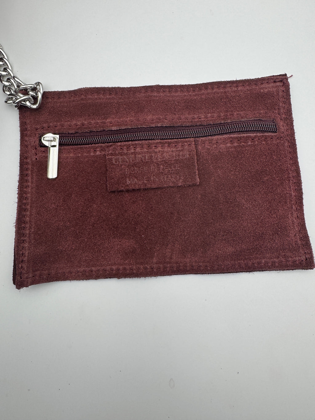 Borsa Hobo LAVANDA - in Vera Pelle Scamosciata Made in Italy