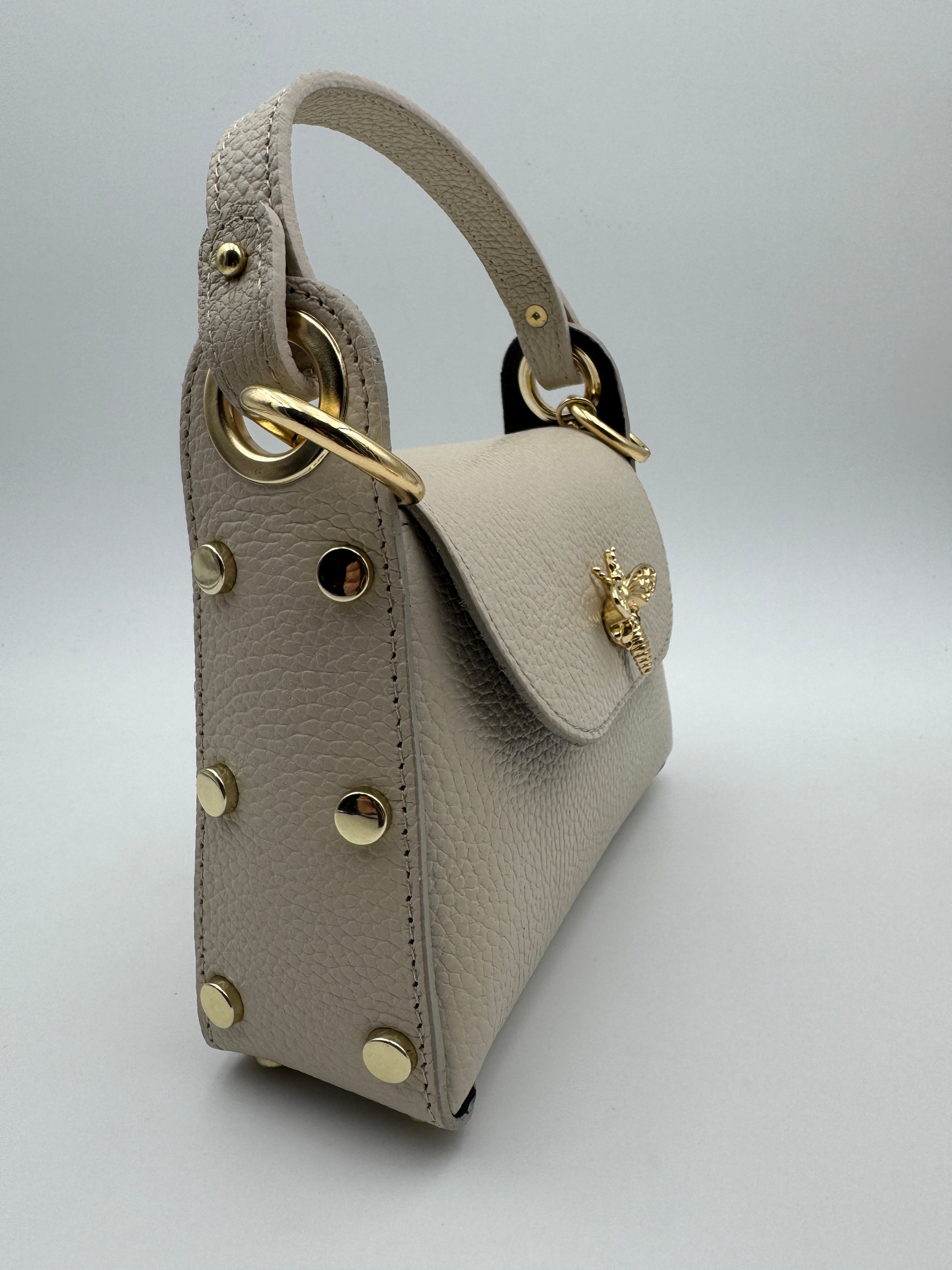 Borsetta Ape DAMA - in Vera Pelle Martellata Made in Italy
